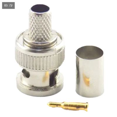 BNC Connector (3 pcs type),Zinc Alloy