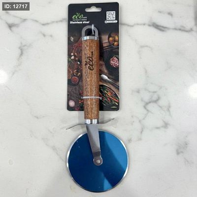 عجل بيتزا 8سم ستانلس ستيل ECO يد خشب EL51/17 =ك8