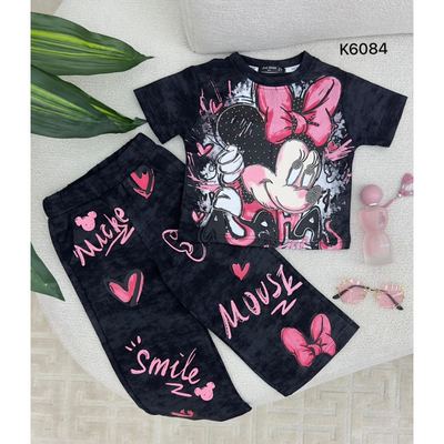 طقم بناتي ناعم K6084