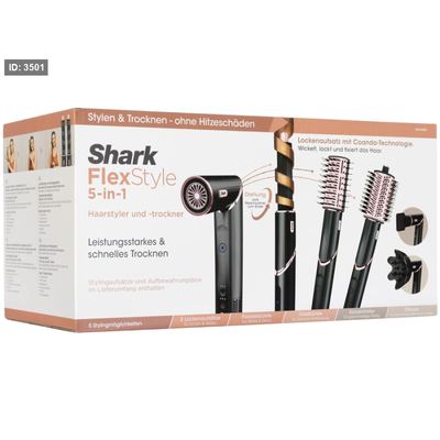 سشوار شعر Shark FlexStyle 5-in-1 Air Styler & Hairdryer 1400w | HD440EU