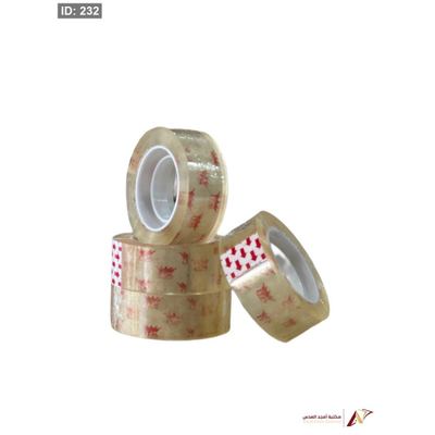 لاصق شفاف وسط 1.50 سم