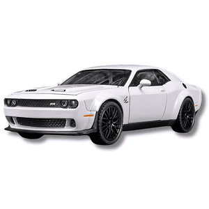 مجسم سيارة – Dodge Challenger SRT 2018 – لون ابيض
