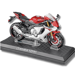 مجسم دراجة نارية – 1:24 YAMAHA لون أحمر