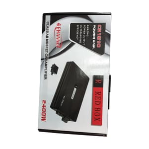 مكبير ريد بوكس 2400W  RED BOX