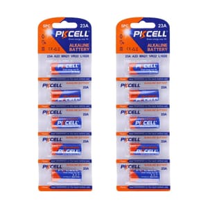 كرت بطاريات قلم 5 قطع PISCELL 23A 12V