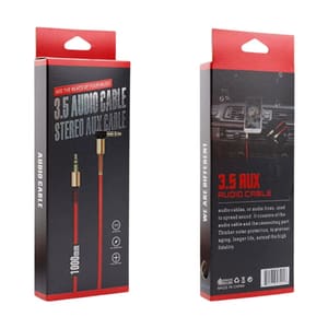 كابل اوكس نوع جيد 3.5AUX AUDIO CABLE