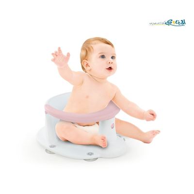 كرسي حمام للاطفال لون زهري