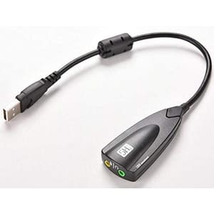 كرت صوت خارجي تحولة الى usb