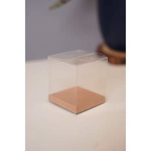 علب PVC مع قاعدة – 8*7*7 – 10 قطع