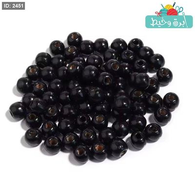 خرز خشب اسود