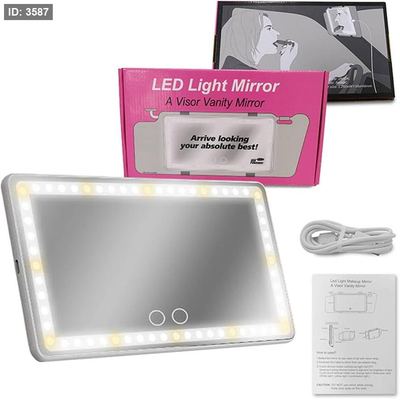 مراية السيارة بإضاءة LED