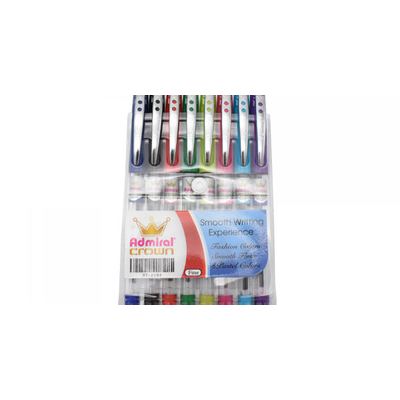 طقم أقلام حبر باستل 1/8 ADMIRAL CROWN F