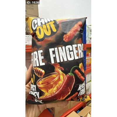 شيبس مقرمشات "فاير فينجرز" (Fire Fingers) من شيل آوت (Chill Out) بنكهة العسل الحار وزنه 60 غرام