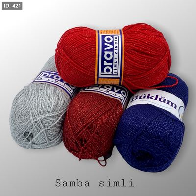 صوف تركي مع لمعة Samba Simli