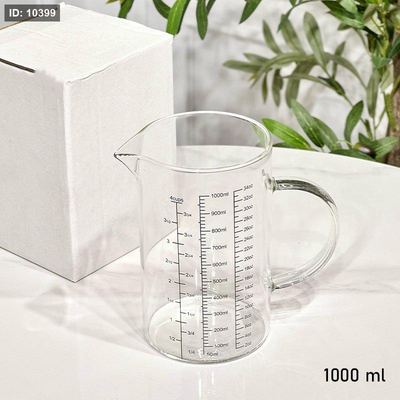 كوز عيارات 1000مل زجاج شفاف G++ ASC1106