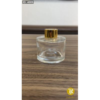عبوة زجاج للعطر 120Ml & سدادة مطاط غطاء بلاستيك