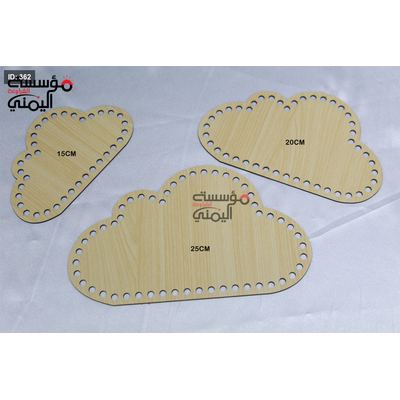 خشب على شكل غيوم