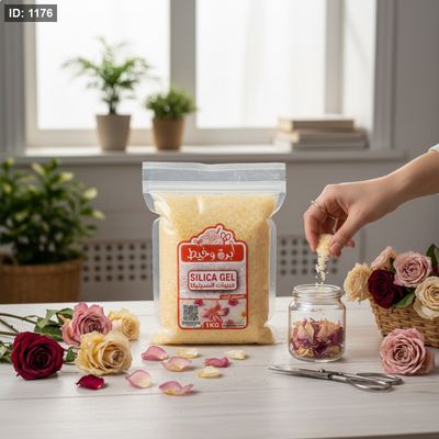 Silica Gel لتجفيف الورد