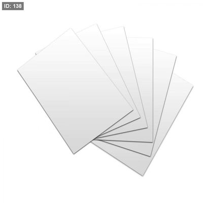 المنيوم سبليميشن أبيض قياس 30 سم × 60 سم