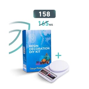 Bundle توفير (بكج ريزن لصناعة قطع الديكور + ميزان كتلة)
