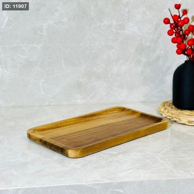 صينية ديكور مستطيل 24*14سم K141/15 خشب بامبو =VGR3