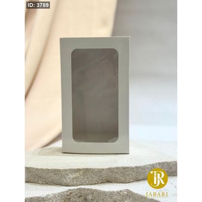 علب كرتون نافذة شفاف ( 3*15*9 سم ) ( 10 قطع )