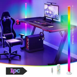 اضائة ليد 150 سنتيمتر مصباح أرضي عكس الضوء RGB LED تحكم APP