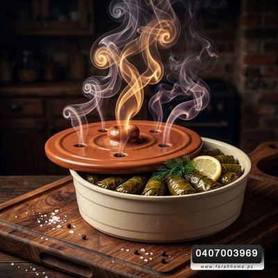 ثقالة دوالي فخار حجم كبير 23 سم
