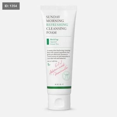 غسول فوم المنعش : Axis-Y Sunday Morning Refreshing Cleansing Foam