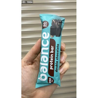 بروتين بار Balance بنكهة الشوكولاتة المزدوجة (Double Chocolate) وزنه 70 غرام