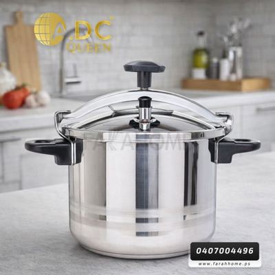 طنجرة ضغط ستانلس ستيل 10 لتر ADC كوين Queen CFS26-10L