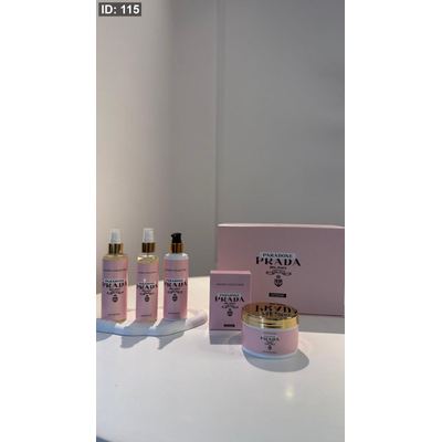 طقم عطر Prada - ٥ قطع / شامل علبة الشركة