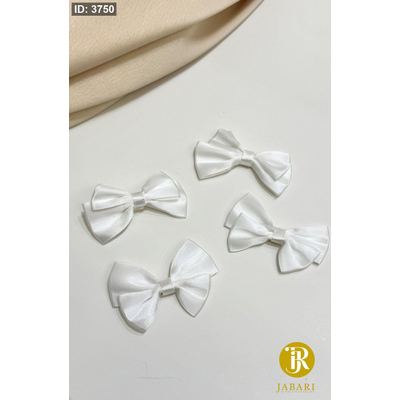 ببيونه ستان ( ابيض ) عرض 2.5 سم