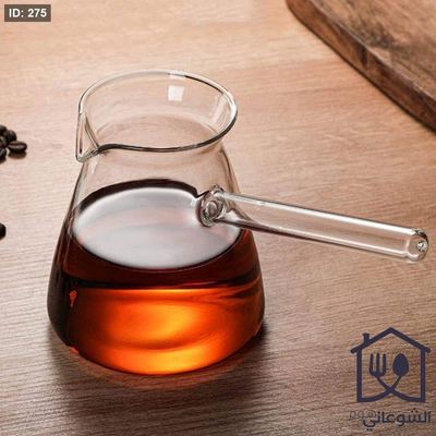 غلاية قهوة زجاج حراري