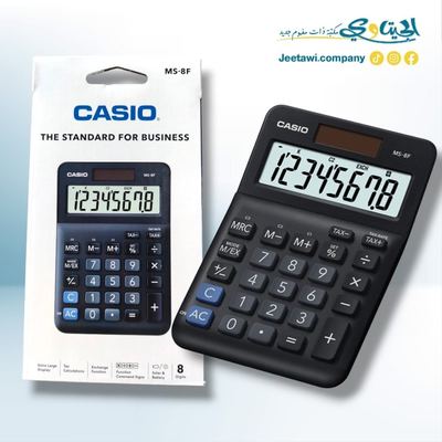 ماكنة حاسبة حجم وسط كاسيو