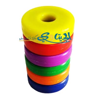 مغناطيس حلقي 6 قطع ملونة