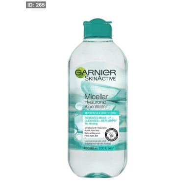 Garnier SkinActive Micellar Hyaluronic Aloe Water - ماء ميسيلار بحمض الهيالورونيك والألوة فيرا من غارنييه