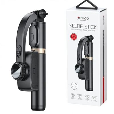 YESIDO SF14 Handheld Foldable Shooting Holder Tripod Selfie Stick عصا سلفي مع مانع اهتزاز