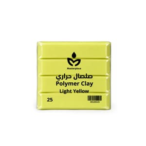قطع صلصال حراري لون Light Yellow #25