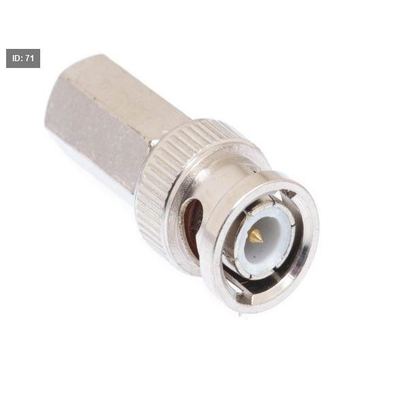 BNC Connector (1 pcs type),Zinc Alloy