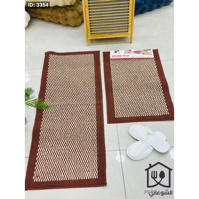 طقم دعاسات مطبخ قطعتين منقط