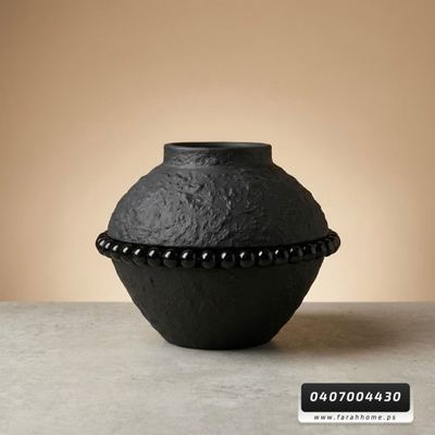 فازة اسود هندي منفوخ نحاس