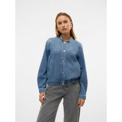 BOMBER DENIM JACKET