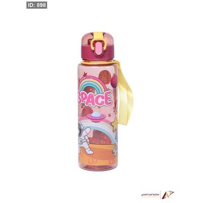 مطرة بلاستك رجل الفضاء زهري 500 مل