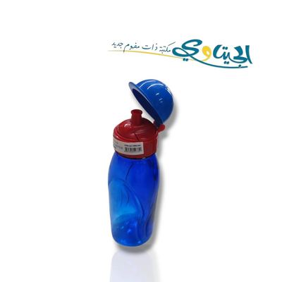 مطرات ماء بلاستيك شفاف ملون قنينة 500 مل