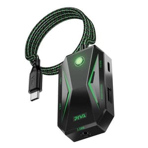 PIVA GS4 PRO | وصلة ألعاب 5 في 1 بمنفذ Type-C ودعم Audio Bridge