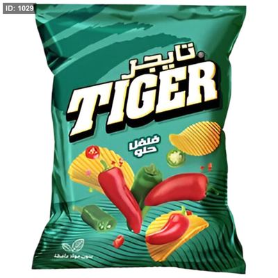 تايجر شيبس فلفل حلو 12 غم