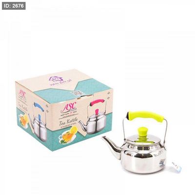 ابريق شاي 1 لتر ستانلس ستيل يد سلكون ملون SF332C/1L +ط5+