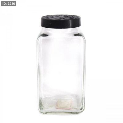 مطربان زجاج مربع 3لتر غطا بلاستك N-600 تركي +4