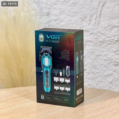 ماكنة حلاقة مع 6 درجات + فرشاة V-600-B وزيت =WW